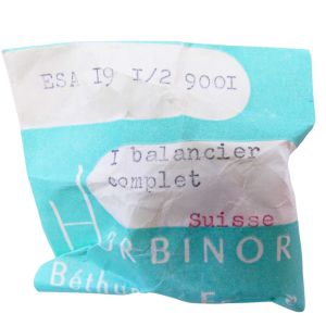 ESA 9001 - 721 Balancier avec spiral plat (à l'unité) - Balance with flat hairspring regulated (per unit)