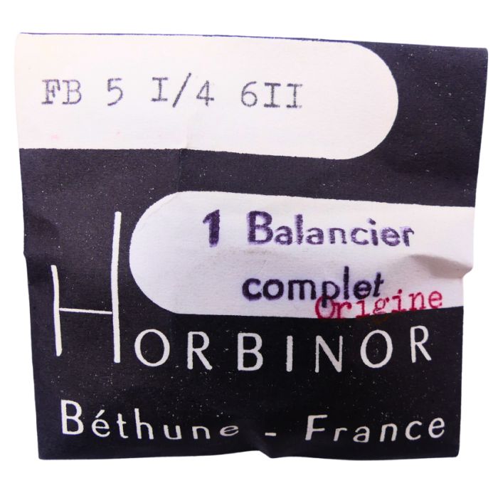 FB 611 - 721 Balancier avec spiral plat (à l'unité) - Balance with flat hairspring regulated (per unit)