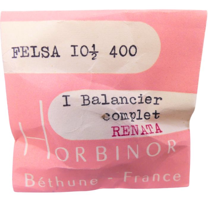 Felsa 400 - 721 Balancier avec spiral plat (à l'unité) - Balance with flat hairspring regulated (per unit)