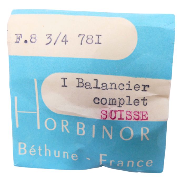 Felsa 781 - 721 Balancier avec spiral plat (à l'unité) - Balance with flat hairspring regulated (per unit)