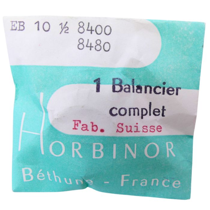EB 8400 - 721 Balancier avec spiral plat (à l'unité) - Balance with flat hairspring regulated (per unit)