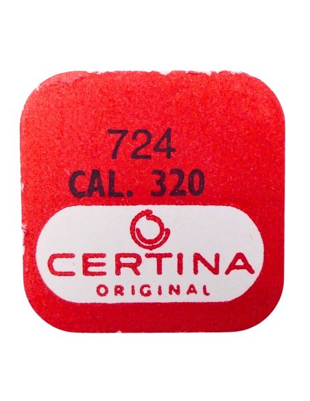 Certina 320 - 724 Axe de balancier "incabloc" (à l'unité) - "Incabloc" balance staff pivoted (per unit)