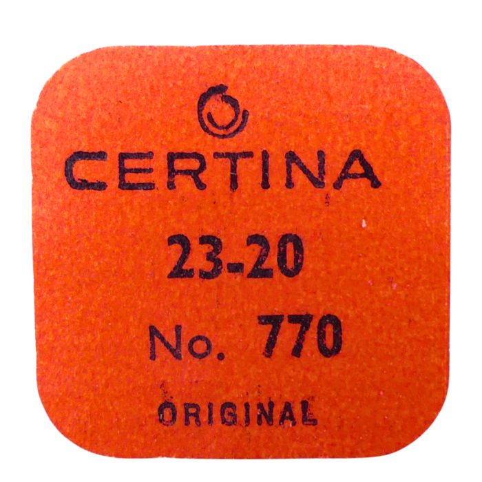 Certina 23-20 - 770 Ressort de barillet (à l'unité) - Mainspring (per unit)