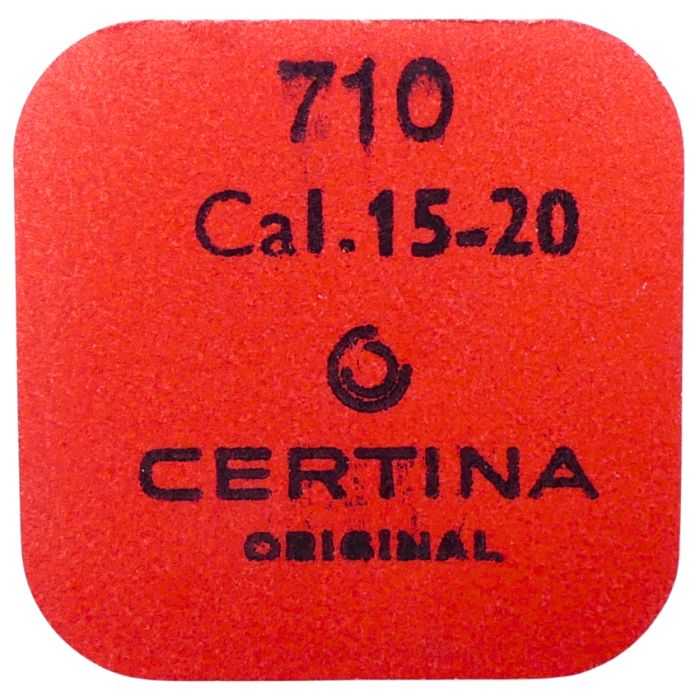 Certina 15-20 - 710 Ancre montée (à l'unité) - Jewelled pallet fork and staff (per unit)