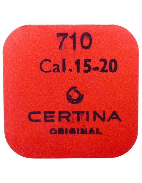 Certina 15-20 - 710 Ancre montée (à l'unité) - Jewelled pallet fork and staff (per unit)