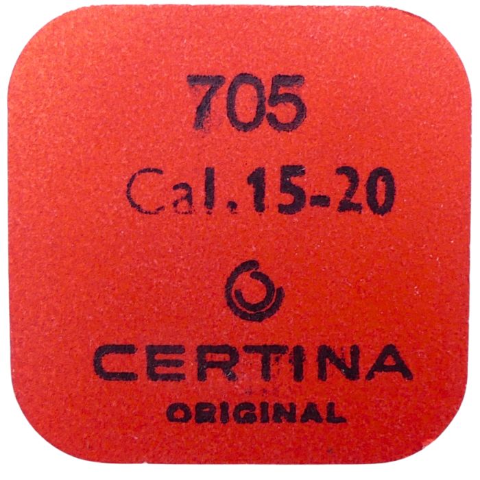 Certina 15-20 - 705 Roue d'ancre pivotée (à l'unité) - Escape wheel and pinion with straight pivots (per unit)