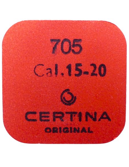 Certina 15-20 - 705 Roue d'ancre pivotée (à l'unité) - Escape wheel and pinion with straight pivots (per unit)
