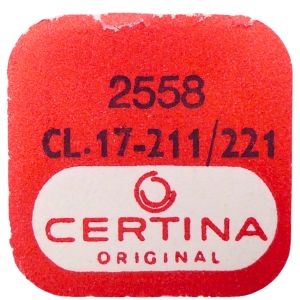 Certina 17-221/221 - 2558 Roue des heures double denture (à l'unité) - Double-toothing hour wheel (per unit)