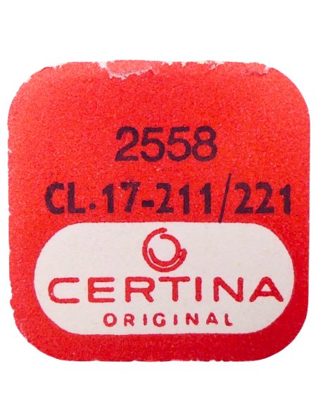Certina 17-221/221 - 2558 Roue des heures double denture (à l'unité) - Double-toothing hour wheel (per unit)