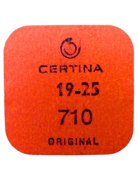 Certina 19-25 - 710 Ancre montée (à l'unité) - Jewelled pallet fork and staff (per unit)