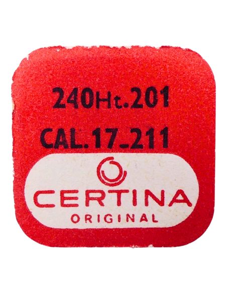 Certina 17-211 - 240 Chaussée lanternée (à l'unité) - Cannon pinon with clam notch (per unit)