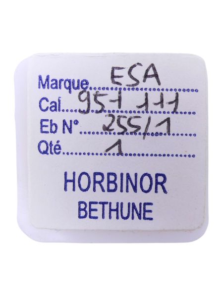 ESA 951.111 - 255 Roue des heures pour seconde au centre - Hour wheel for sweep second