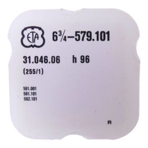 ETA 579.101 - 255 Roue des heures pour seconde au centre - Hour wheel for sweep second