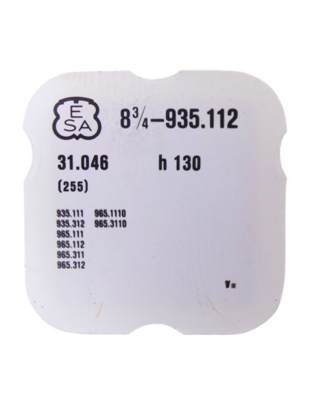 ESA 935.112 - 255 Roue des heures pour seconde au centre - Hour wheel for sweep second