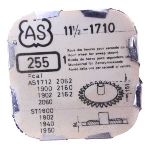 AS 1710 - 255 Roue des heures pour seconde au centre - Hour wheel for sweep second