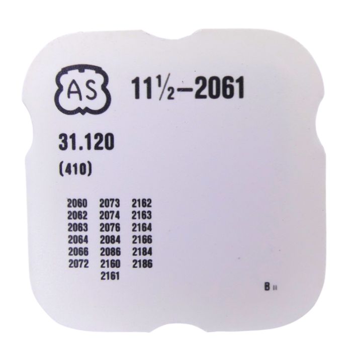 AS 2061 - 410 Pignon de remontoir (à l'unité) - Winding pinion (per unit)