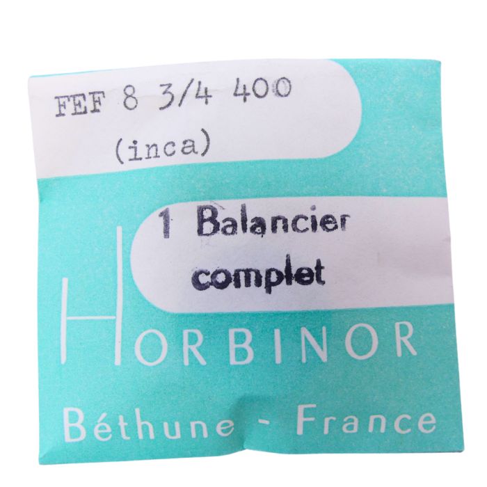 FEF 400 - 721 Balancier avec spiral plat (à l'unité) - Balance with flat hairspring regulated (per unit)