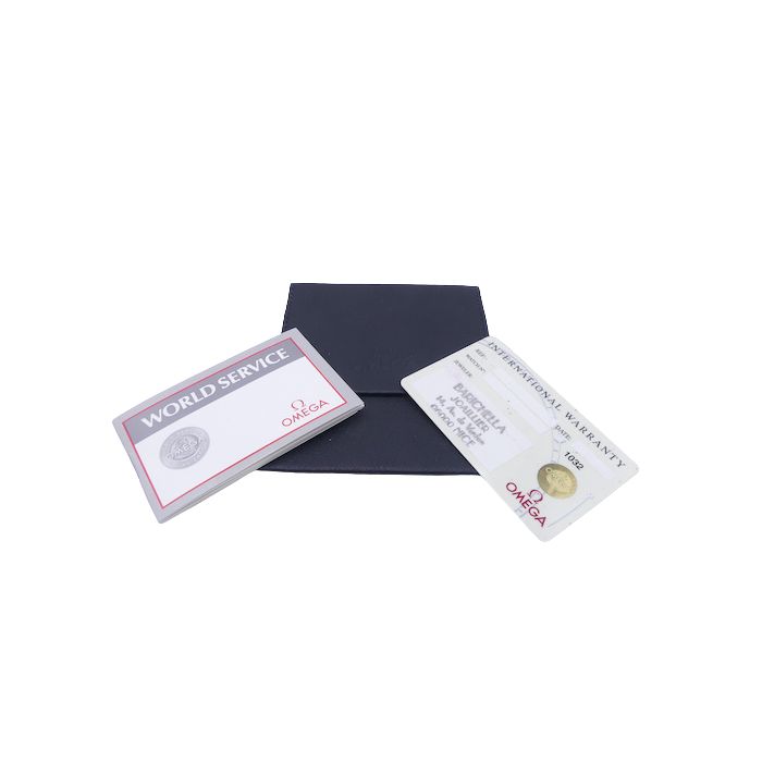 Omega Porte-carte avec Garantie - Warranty with card-holder