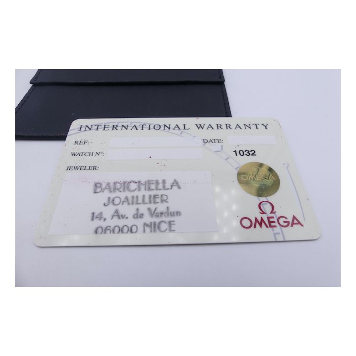Omega Porte-carte avec Garantie - Warranty with card-holder
