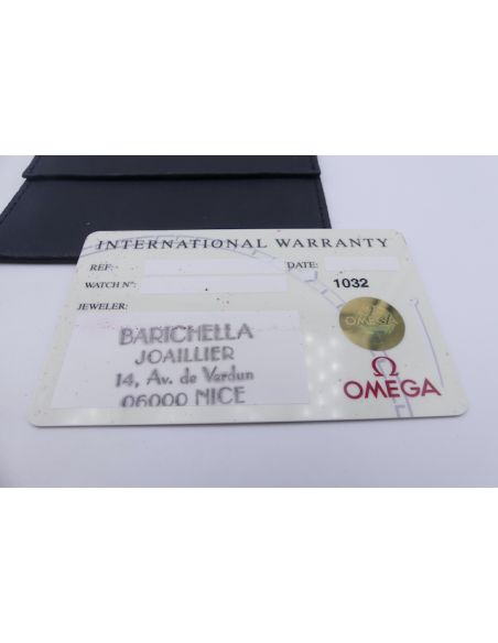Omega Porte-carte avec Garantie - Warranty with card-holder
