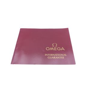 Omega Garantie vierge - International Guarantee - 1031