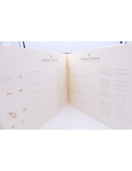 Vacheron Constantin Les collections 2001-2002 - Book