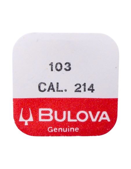Bulova 214 - 103 DeuxiÃ¨me roue et pignon (Ã  l'unitÃ©) - Second wheel and pinion (per unit)