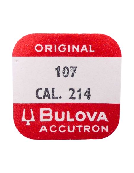 Bulova 214 - 107 QuatriÃ¨me roue et pignon (Ã  l'unitÃ©) - Fourth wheel and pinion (per unit)