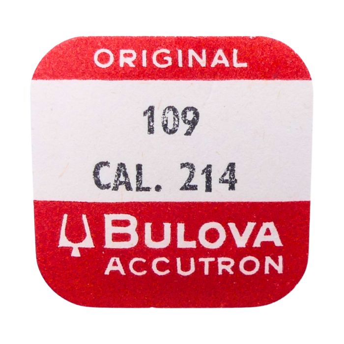 Bulova 214 - 109 Roue de centre et axe (Ã  l'unitÃ©) - Center wheel and arbor (per unit)