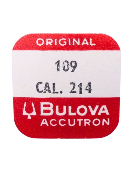 Bulova 214 - 109 Roue de centre et axe (Ã  l'unitÃ©) - Center wheel and arbor (per unit)