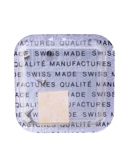 Bulova 2180 - 304 Vis de maintien de la bride de pile (Ã  l'unitÃ©) - Cell strap hold-down and lead strap screw (per unit)
