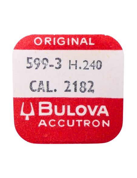 Bulova 2182 - 599-3 Roue des heures (Ã  l'unitÃ©) - Hour wheel (per unit)