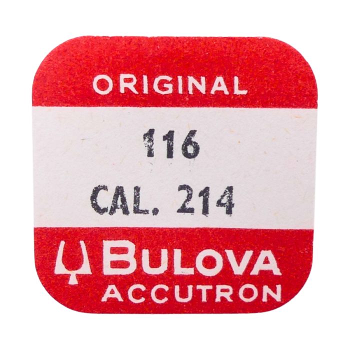 Bulova 214 - 116 Plaque de contre-pivot dessous (Ã  l'unitÃ©) - Lower jewel plate (per unit)