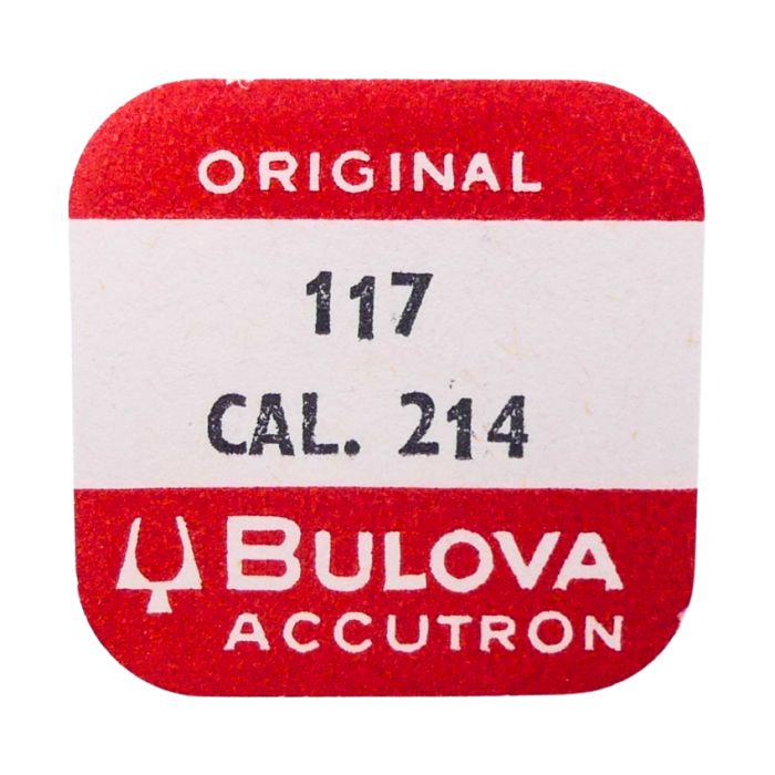 Bulova 214 - 117 Vis de plaque de contre-pivot dessous (Ã  l'unitÃ©) - Lower jewel plate screw (per unit)