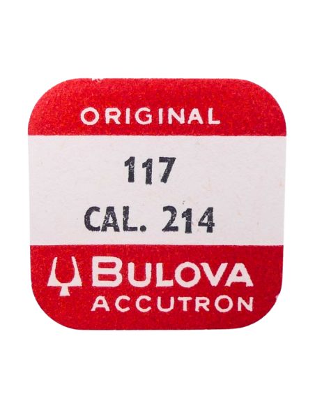Bulova 214 - 117 Vis de plaque de contre-pivot dessous (Ã  l'unitÃ©) - Lower jewel plate screw (per unit)