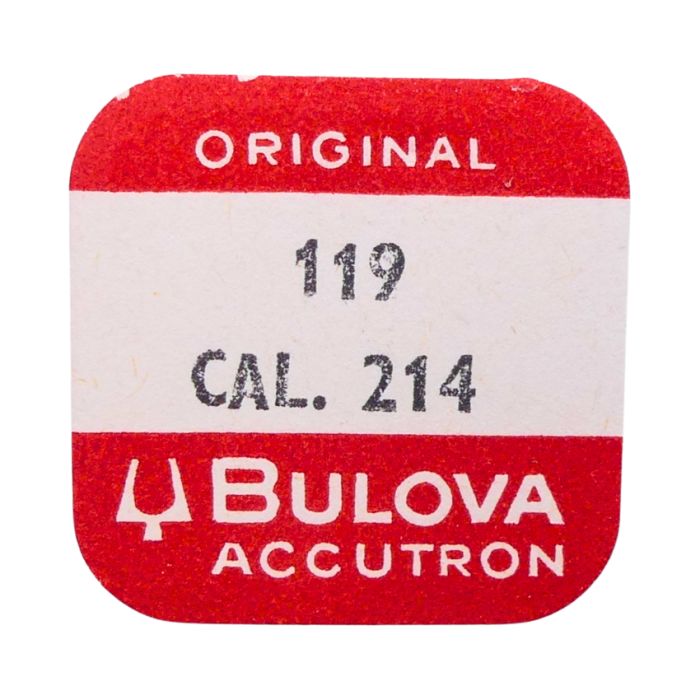 Bulova 214 - 119 Renvoi (Ã  l'unitÃ©) - Setting wheel (per unit)