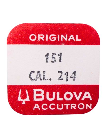 Bulova 214 - 151 Vis pour module "Ã©lectronique" et ressort de contact (Ã  l'unitÃ©) - Coil from screw (per unit)