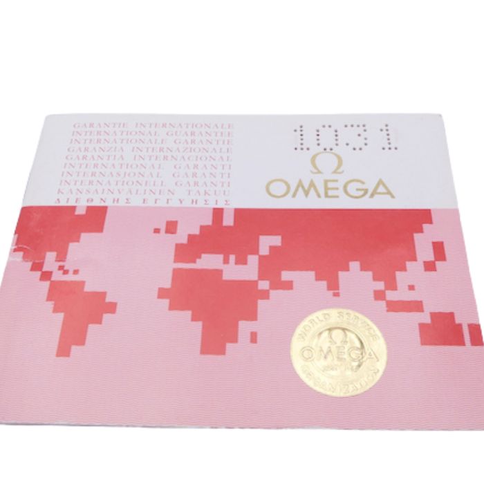 Omega vintage 1031 Garantie vierge - International Guarantee
