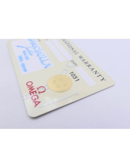 Omega1031 Carte de Garantie- International Warranty