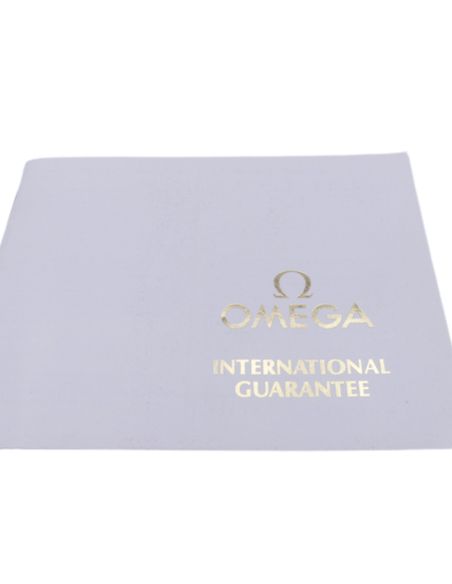Omega1031 booklet de Garantie- International Warranty