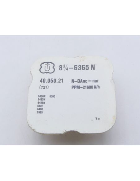 Unitas 6365N - 307 Raquette avec porte-piton mobile pour spiral plat (à l'unité) - Regulator with adjustable stud holder for fla