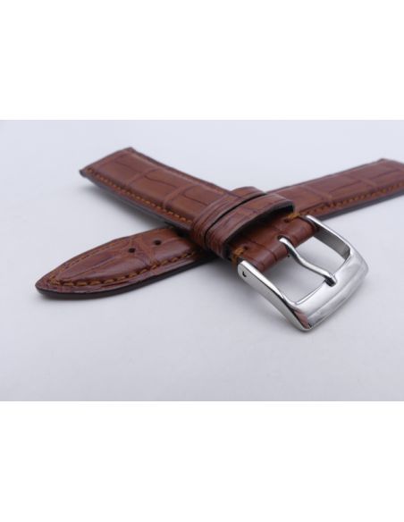 Bracelet croco 19mm - Genuine croco strap