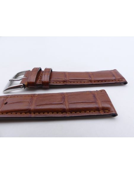 Bracelet croco 19mm - Genuine croco strap