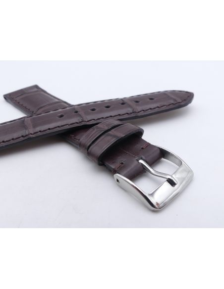 Gérard Bouveret bracelet croco 17mm - Genuine croco strap