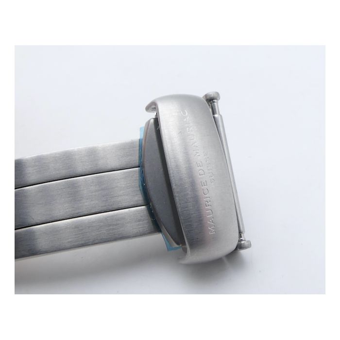 Maurice de Mauriac boucle déployante - Steel deployant buckle - 18mm
