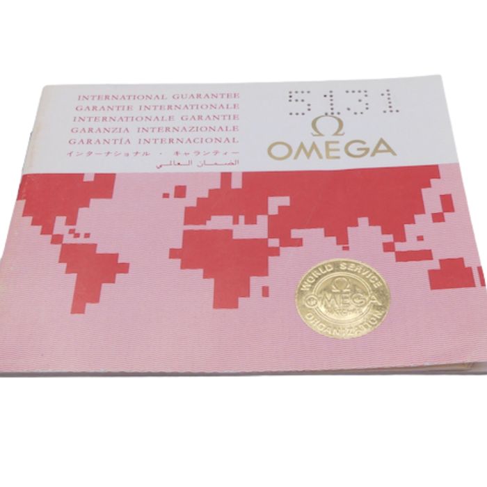 Omega vintage 1031 Garantie vierge - International Guarantee