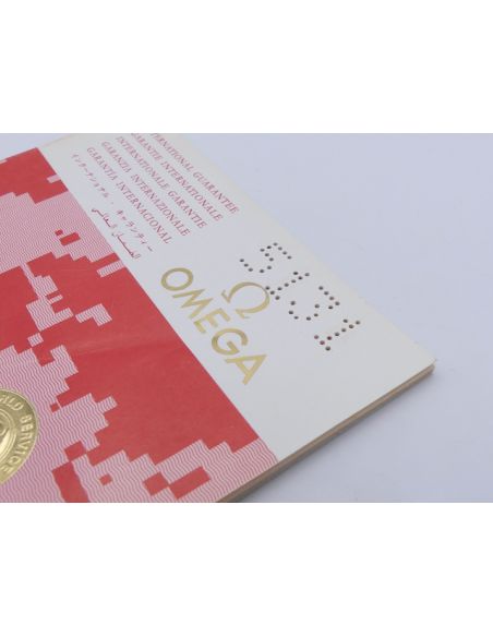Omega vintage 1031 Garantie vierge - International Guarantee