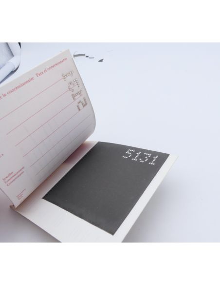 Omega vintage 1031 Garantie vierge - International Guarantee