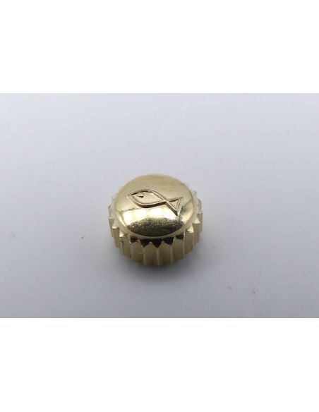 IWC vintage couronne acier - Fish Vintage steel crown - 6,30mm