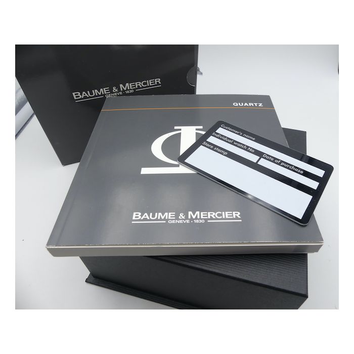 Baume et Mercier écrin + Garantie - Watch box with guarantee card